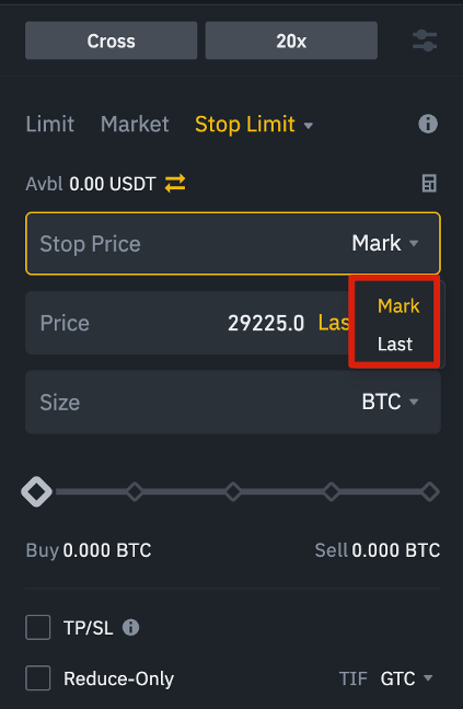 Mark Price vs Last Price